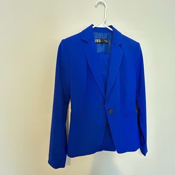 Zara cobalt blue suit - Picture 4 of 12